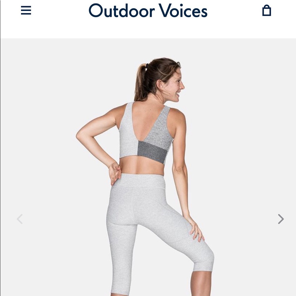 Outdoor Voice Venus Crop Sports Bra